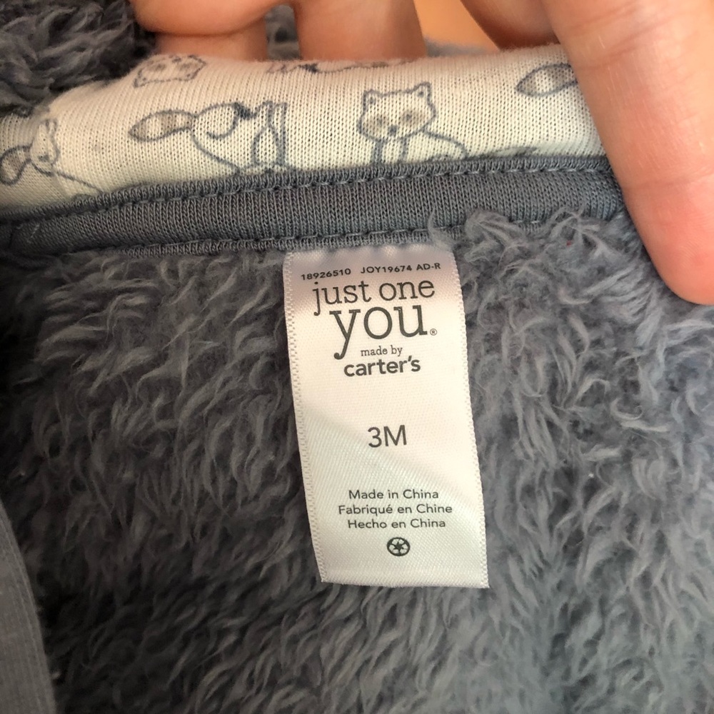Infant onesie jacket - Picture 3 of 3